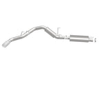 MagnaFlow Cat-Back, SS, 4in, Single Pass Side Rear Exit 5in Tip 14-15 Ram 2500 6.4L V8 CC LB/MC SB exhaust system.