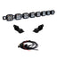 Baja Designs 2021+ Ford Bronco Roof Light Bar Kit 8 XL Linkable with wiring harness and brackets