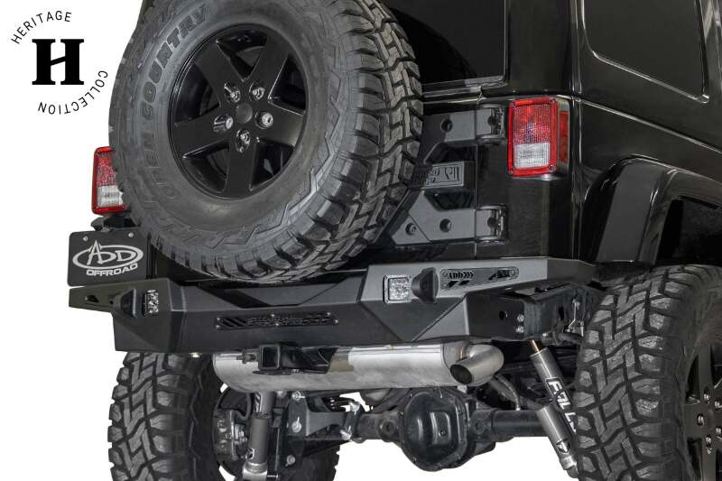 Addictive Desert Designs 17-18 Jeep JK Stealth Fighter HD Rear Bumper Secondary image