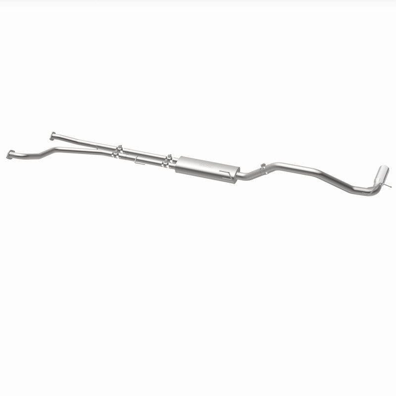MagnaFlow CatBack 07-15 Nissan Titan V8 LGAS/LFLEX Single MF Polished Stainless Exhaust