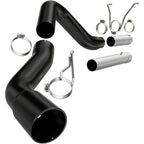 MagnaFlow 07-10 Dodge 2500/3500 409 SS DPF Back 5in Single Exit Exhaust- Black parts for offroad performance upgrades.