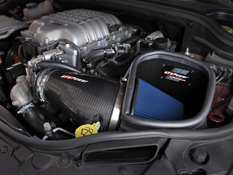 aFe Track Series Carbon Fiber Pro 5R AIS - 19-20 Jeep Grand Cherokee Trackhawk 6.2L Secondary image