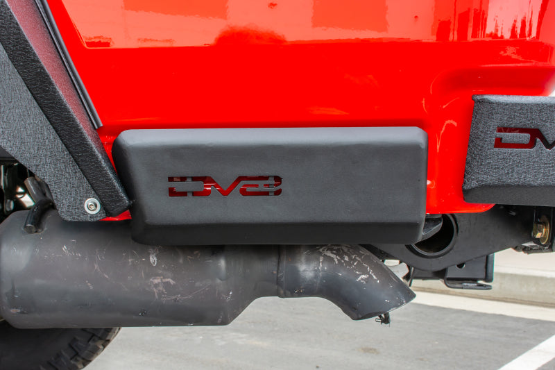 DV8 Offroad 2019+ Jeep Gladiator Bedside Sliders close-up view