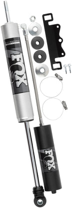 Fox 17-18 Ford F-250 Perf Series 8.8in Smooth Bdy R/R Front Shock 0in-1.5in Lift for offroad performance upgrades.