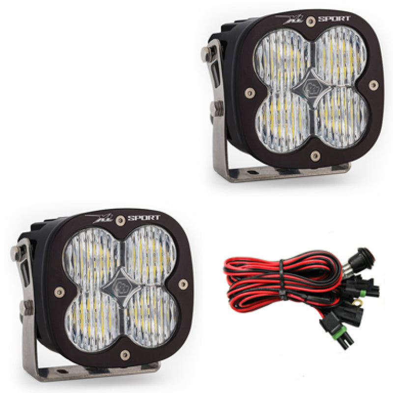 Baja Designs XL Sport Series Wide Cornering Pattern LED Light Pods for offroad lighting and electrical.