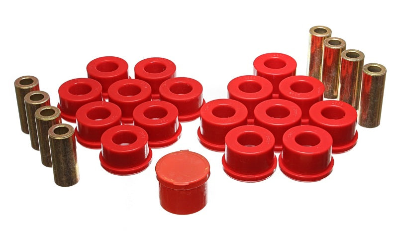 Energy Suspension Control Arm Bushings - Rear - Red Secondary image