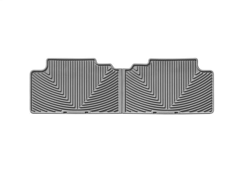 WeatherTech 06-11 Honda Civic Sedan Rear Rubber Mats - Grey Secondary image