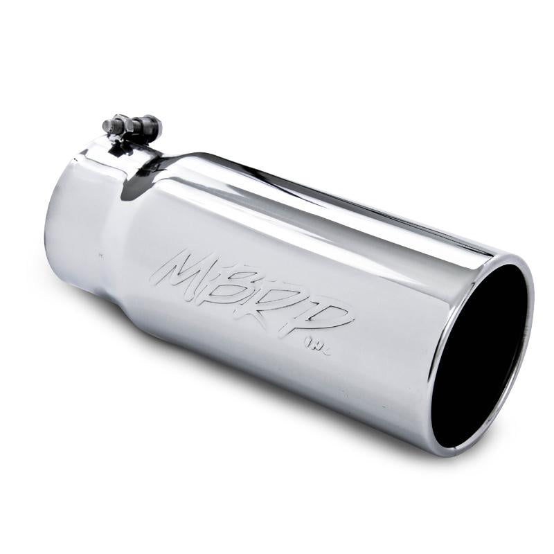 MBRP Universal Tip 5 O.D. Rolled Straight 4 inlet 12 length Secondary image