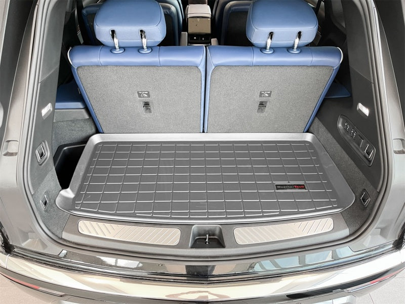 WeatherTech 2026 Cadillac Vistiq Behind 2nd Row Cargo Liners - Grey Secondary image