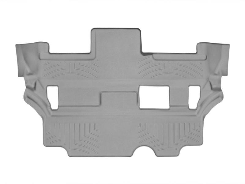 WeatherTech 2015+ Cadillac Escalade/Chevrolet Tahoe (Veh w/2nd Row Bench Seats) Rear FloorLiner-Grey Secondary image