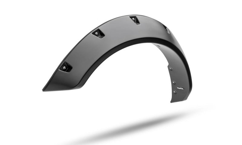 Bushwacker 2021+ Ford Bronco 4-Door Pocket Style Flares 4pc - Black, off road parts, truck suspension accessories.