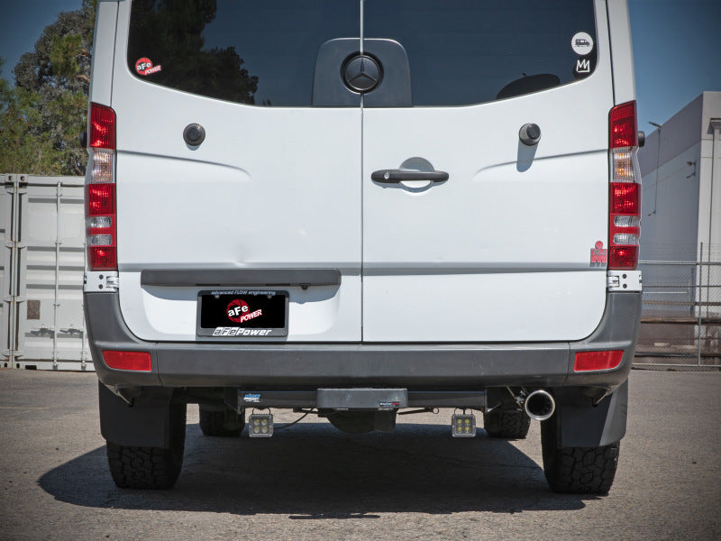 aFe Vulcan Series 3in 304SS DPF-Back Exhaust 10-25 MB Sprinter 2500/3500 V6-3.0L w/ Polished Tips Secondary image