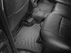 WeatherTech 02-04 Oldsmobile Bravada (4 door) Rear FloorLiner - Black in vehicle interior