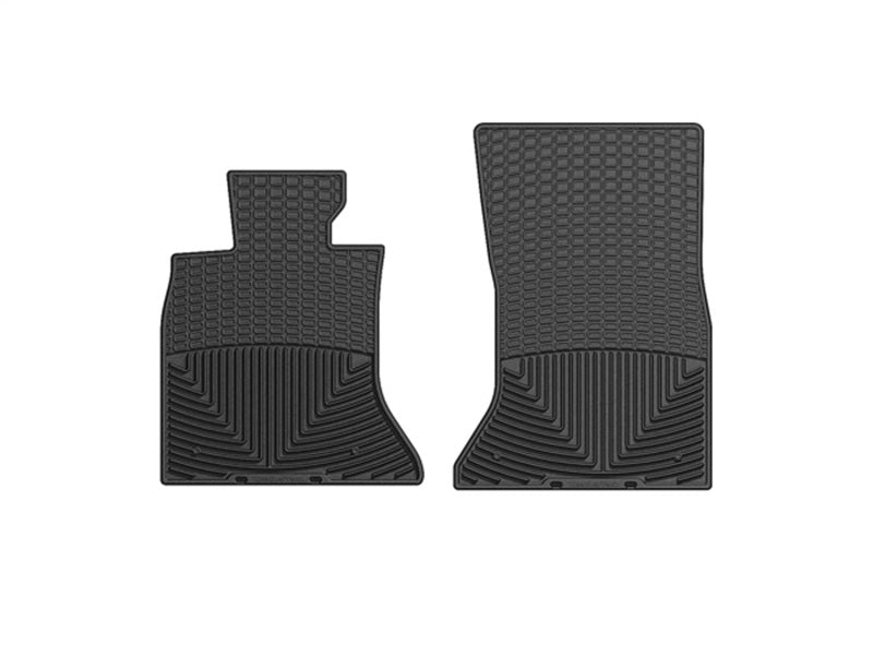 WeatherTech 11+ BMW 5-Series (F10) Front Rubber Mats - Black Main image