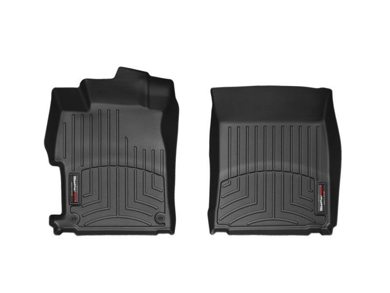 WeatherTech 12+ Honda Civic Front FloorLiner - Black for ultimate interior protection Main image