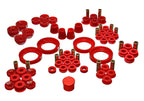 Energy Suspension 92-96 Honda Prelude Red Hyper-Flex Master Bushing Set for offroad performance upgrades.