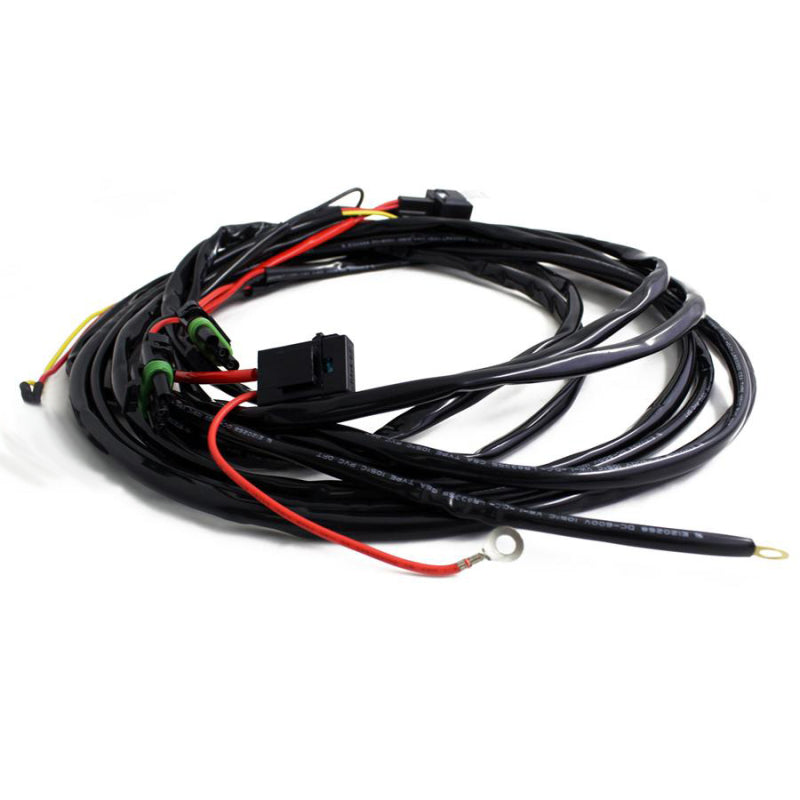 Baja Designs Pro/Sport 3 Pin 150 Watt Hi-Beam Harness (2 Light Max) for offroad lighting and electrical