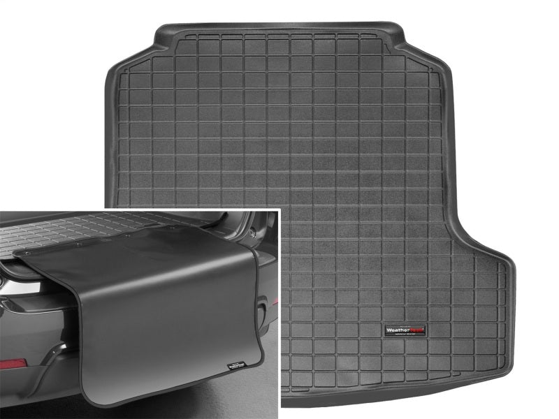 WeatherTech 13-16 Nissan Altima Cargo With Bumper Protector - Black Secondary image