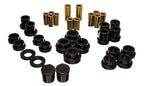 Energy Suspension 00-09 Honda S2000 Black Rear End Control Arm Bushing Set for offroad performance upgrades.