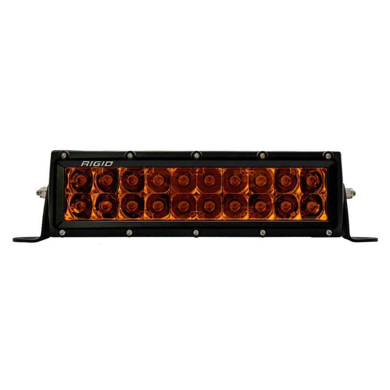 Rigid Industries E-Series 10in. Spot w/ Amber PRO Lens for offroad lighting and electrical