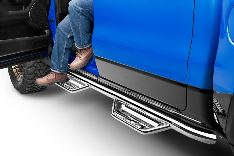 N-Fab Podium SS 19-20 Dodge RAM 1500 Crew Cab - Cab Length - Polished Stainless - 3in Secondary image