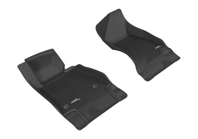 3D MAXpider 2016-2020 Chevrolet Camaro Kagu 1st Row Floormat - Black Main image