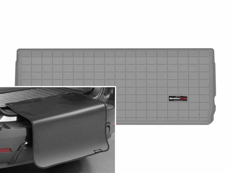 WeatherTech 25-26 Ford Expedition Behind 3rd Row Cargo Liner w/Bumper Protector - Grey Secondary image