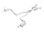 Borla 11-16 Jeep Grand Cherokee Limited/Laredo 5.7L 8cyl 4WD/RWD SS Catback Exhaust for offroad performance upgrades.