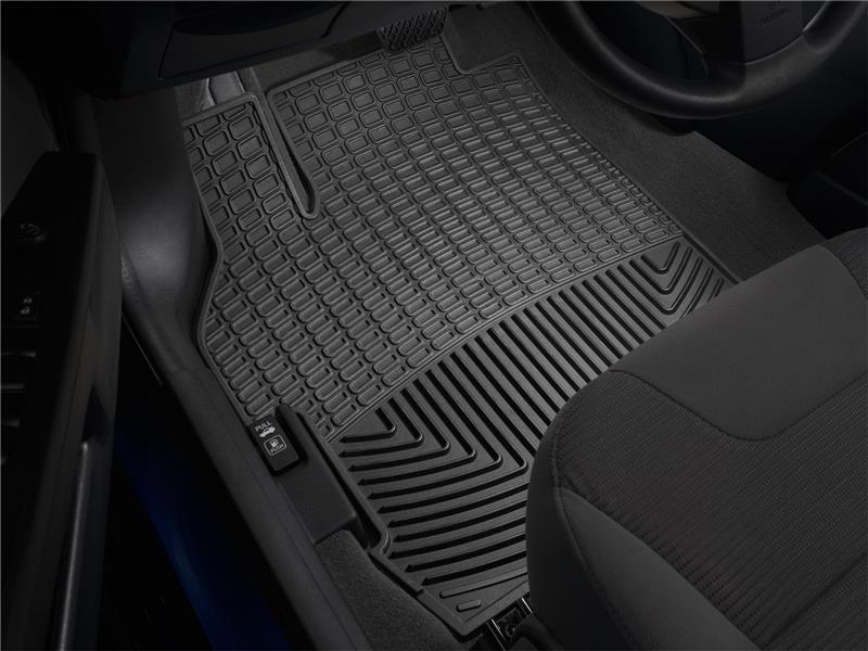 WeatherTech 14-15 BMW X5 Front Rubber Mats - Black in vehicle
