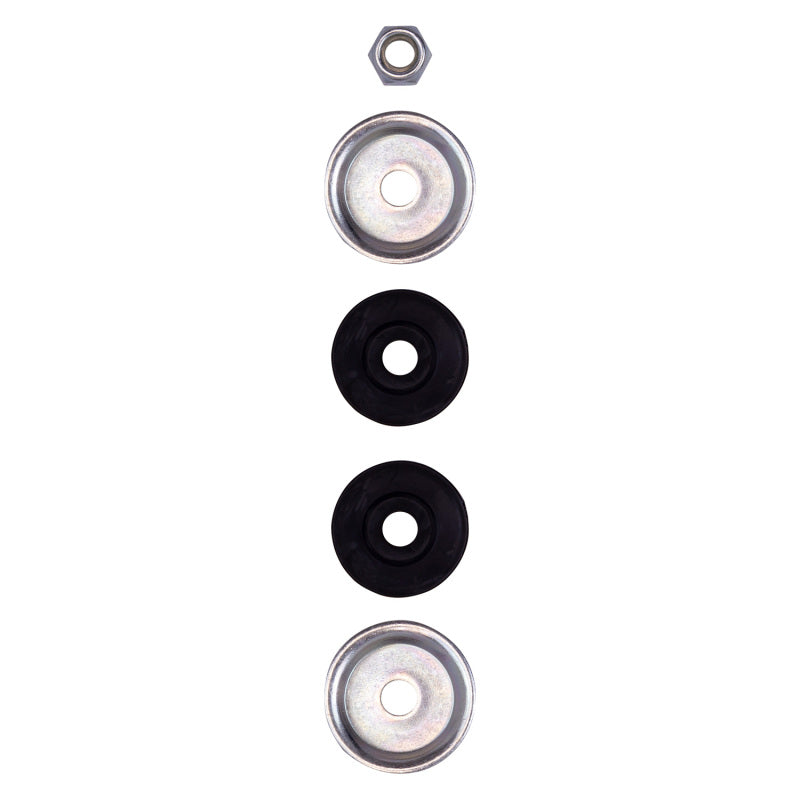 Bilstein 5100 Series 1998 Jeep Wrangler SE Front 46mm Monotube Shock Absorber components for offroad performance upgrades