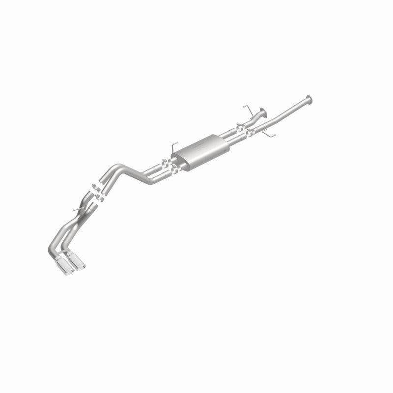 MagnaFlow 14 Toyota Tundra V8 4.6L/5.7L Stainless C/b Exhaust Dual same side pass. rear tire.