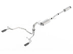 Borla 15-17 Ford F-150 2.7L/ 3.5L EcoBoost/ 5.0L V8 Rear Exit S-Type Catback Exhaust Black Chrome on display