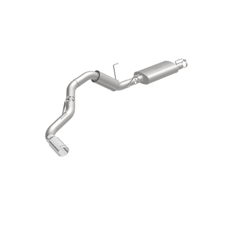 MagnaFlow Cat-Back, SS, 4in, Single Pass Side Rear Exit 5in Tip 14-15 Ram 2500 6.4L V8 CC LB/MC SB performance exhaust system