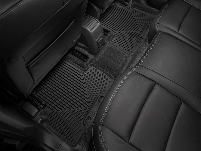 WeatherTech 2014-2019 Chevrolet Trax Rear Rubber Mats - Black Secondary image