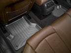 WeatherTech 12+ Audi A6 Rear FloorLiner - Black in car