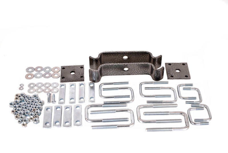 Hellwig 07-10 Ford F-250 SD Hardware Kit for Load Pro Multi Leaf 2500lb/3500lb Helper Springs parts and accessories.