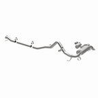 MagnaFlow 2021 Ford Bronco Overland Series Cat-Back Exhaust w/ Single Straight Driver Exit- No Tip for offroad performance upgrades.