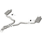 MagnaFlow 75-79 Chevy Corvette V8 5.7L Dual Split Rear Exit Stainless Cat-Back Perf Exhaust components.