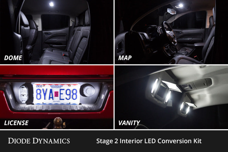 Diode Dynamics 07-13 Chevrolet Avalanche Interior LED Kit Cool White Stage 1 Secondary image