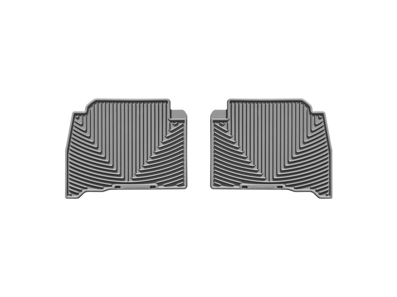 WeatherTech 08-13 Lexus LX570 Rear Rubber Mats - Grey Secondary image