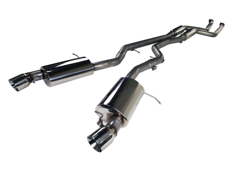 aFe MACHForce XP 11-12 BMW 335i L6-3.0L N55 E90/92 304SS 2.75in. Cat-Back Exhaust System Secondary image