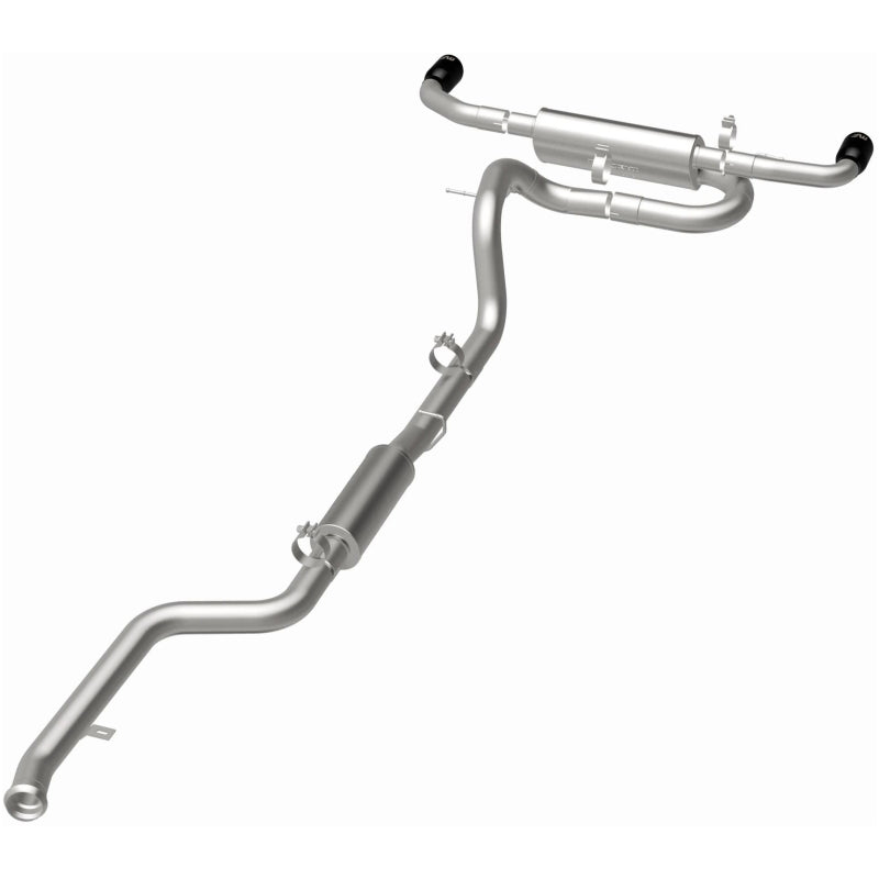 MagnaFlow 24-26 Ineos Grenadier Overland Series Black Chrome Cat-Back Performance Exhaust System for offroad performance upgrades