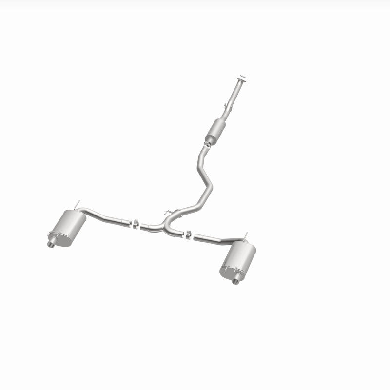 MagnaFlow CatBack 2018 Honda Accord L4 2.0LGAS 2.5in Dual Outlet Stainless Street Series Exhaust system image