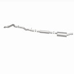 MagnaFlow 19+ Jeep Wrangler JL Overland Series Cat-Back Performance Exhaust System installed view
