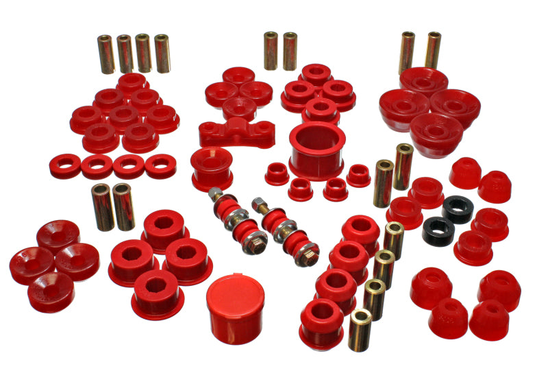 Energy Suspension 90-93 Acura Integra Red Hyper-Flex Master Bushing Set Secondary image