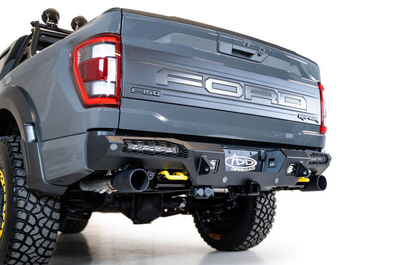 Addictive Desert Designs 21-22 Ford Raptor HoneyBadger Rear Bumper Secondary image