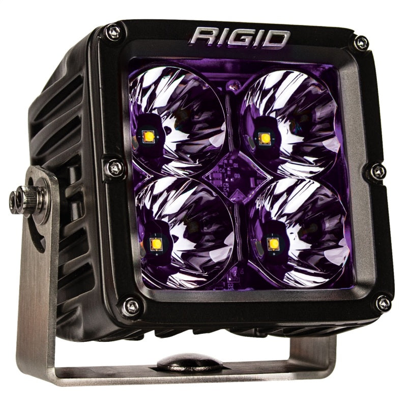 Rigid Industries Radiance+ Pod XL RGBW - Pair with purple light