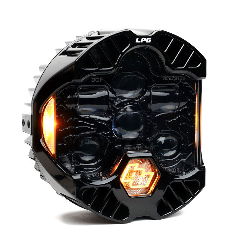 Baja Designs DOT LP6 LED Auxiliary Light Pod (Amber DRL) - Single for offroad lighting