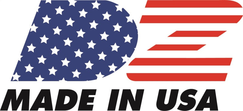 Deezee Universal Tool Box - Specialty Narrow Black BT FULLSIZE with Made in USA logo.