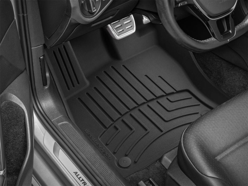 WeatherTech 15-20 Audi A3 (Convertible/Sedan) / 15-20 S3 (Sedan) Front FloorLiner HP - Black in vehicle interior